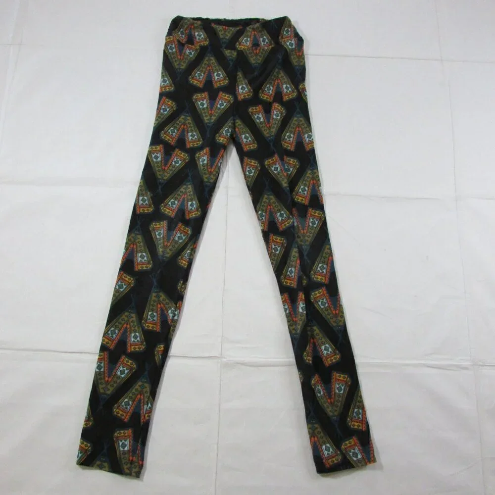 Lularoe Youth Kid's L/XL Teepee Indian Southwestern Leggings